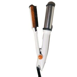 EXCELLENT Instyler Rotating Hair Curling Iron ISE1001.1 White 1 1/4" Barrel WRKS